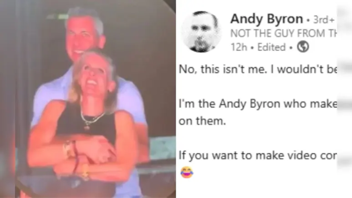 Astronomer CEO Andy Byron, another Andy Byron