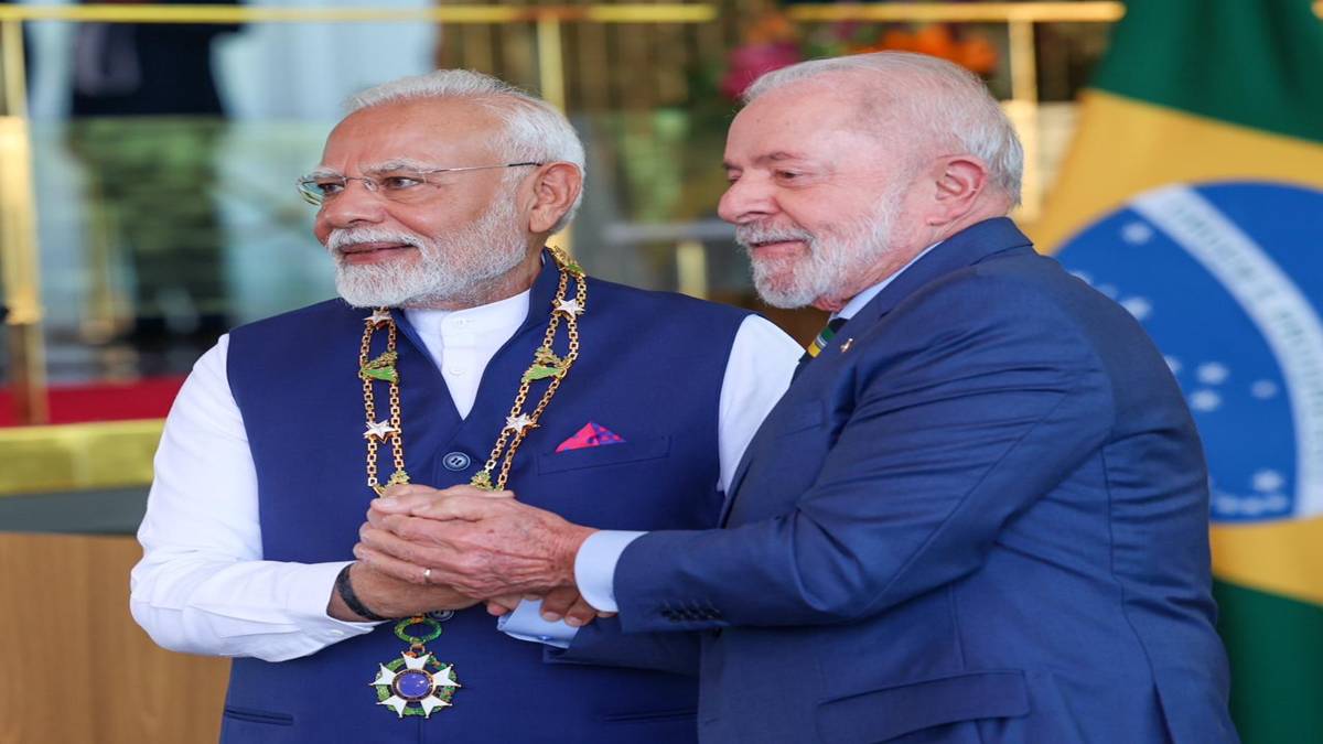 PM Modi receives Brazil highest civilian honour 