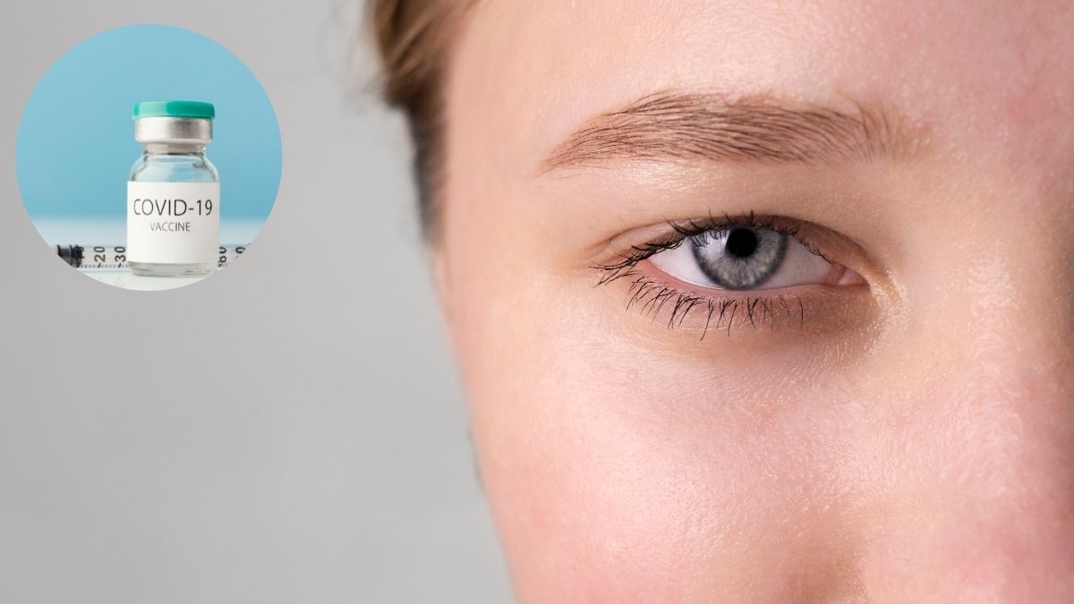 Pfizer COVID-19 vaccine eye side effects