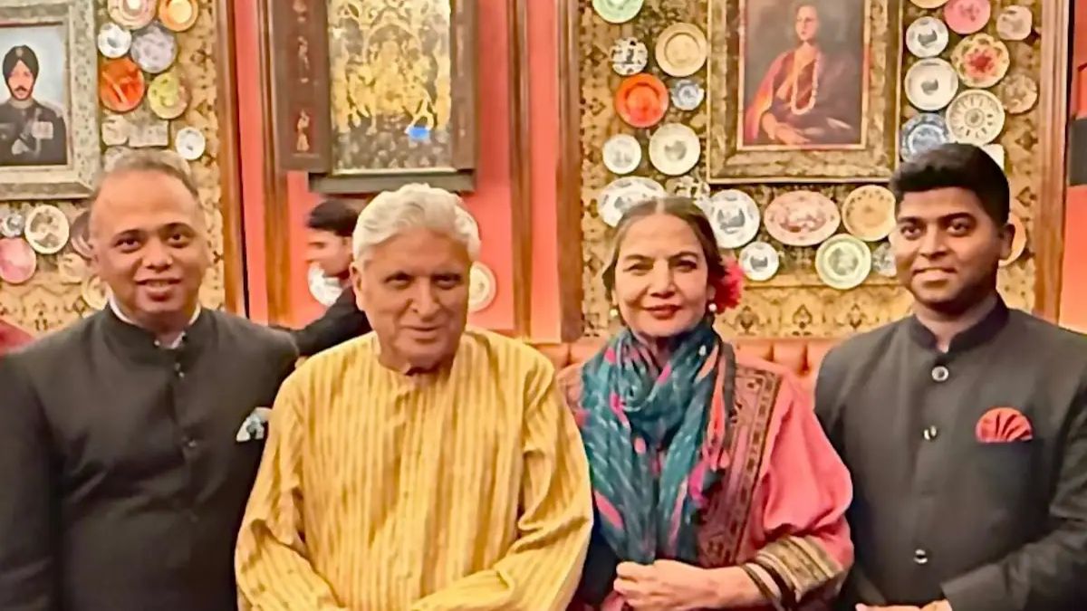 Javed Akhtar favourite Indian restaurant in London