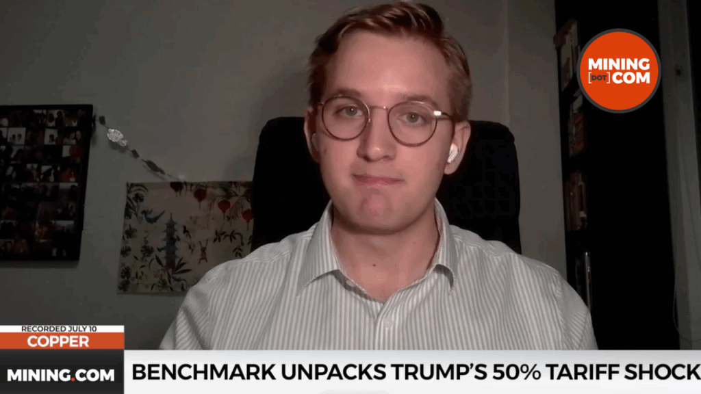 采矿指标：基准拆除特朗普的50％关税冲击