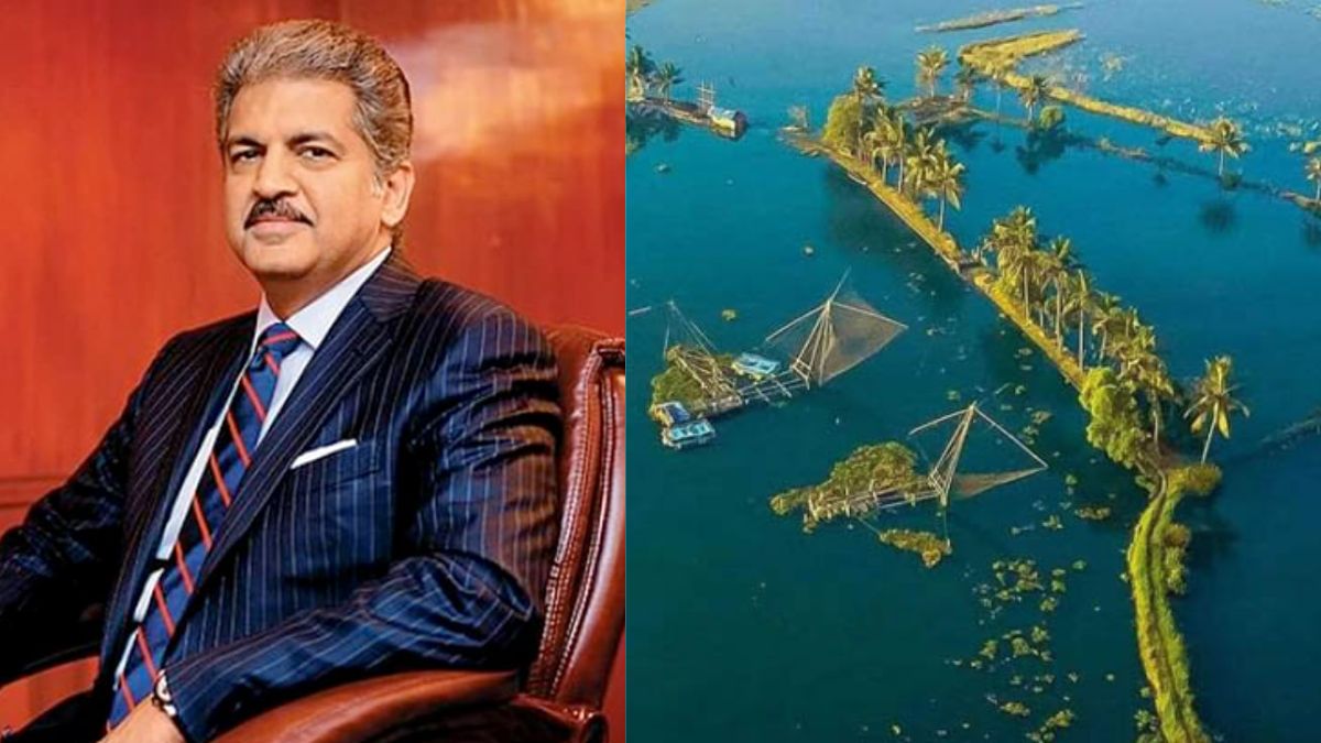 Anand Mahindra Kerala village Kadamakkudy