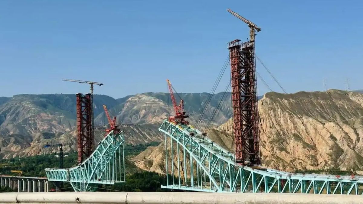 Sichuan-Qinghai Railway, Jianzha Yellow River Bridge, china bridge collapse, china news, bridge collapse, cctv news