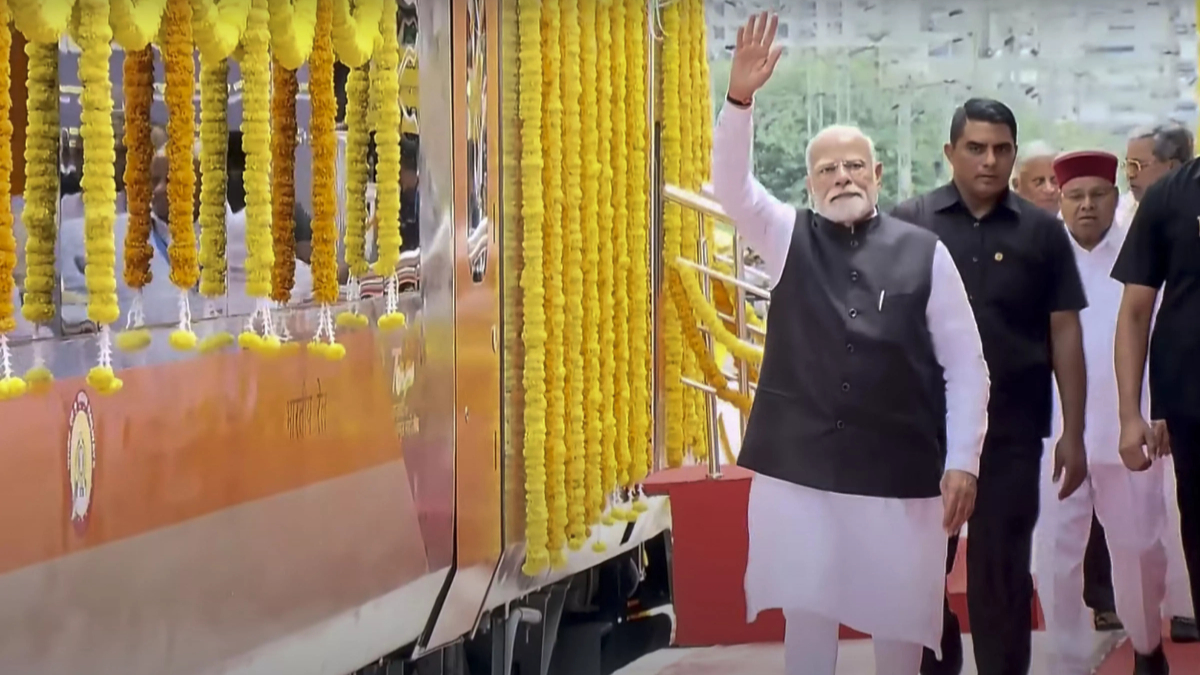 PM Modi railway push in Gujarat, to launch passenger train
