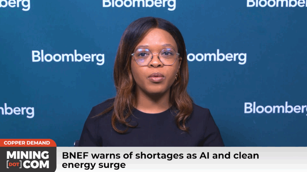 BNEF警告AI Boom将铜推向供应紧缩，警告