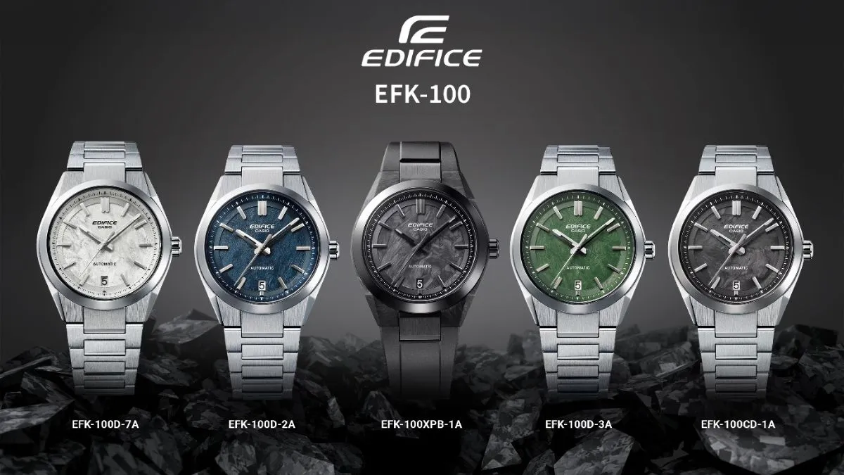 Casio India launches EDIFICE EFK-100, its first automatic wrist watch series at Rs 25,995