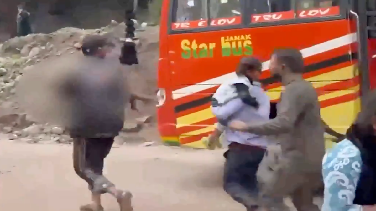 Cloudburst in Jammu and Kashmir: Visuals from spot.