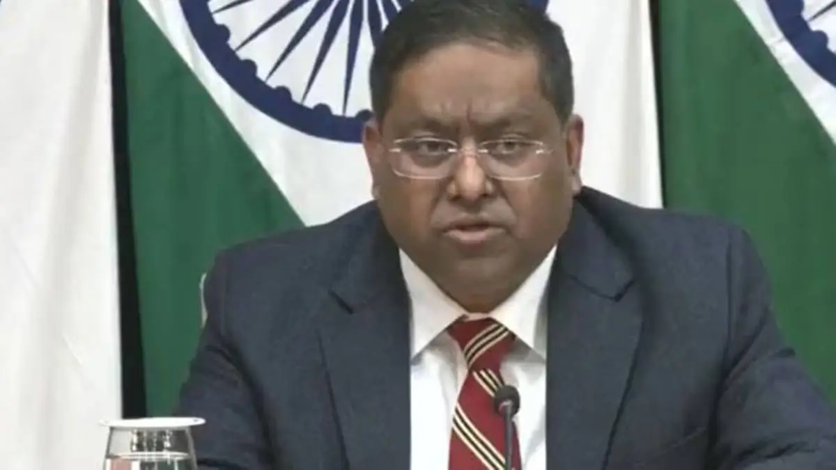 MEA spokesperson Randhir Jaiswal