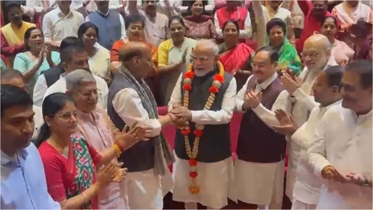 PM Modi Parliamentary meet.