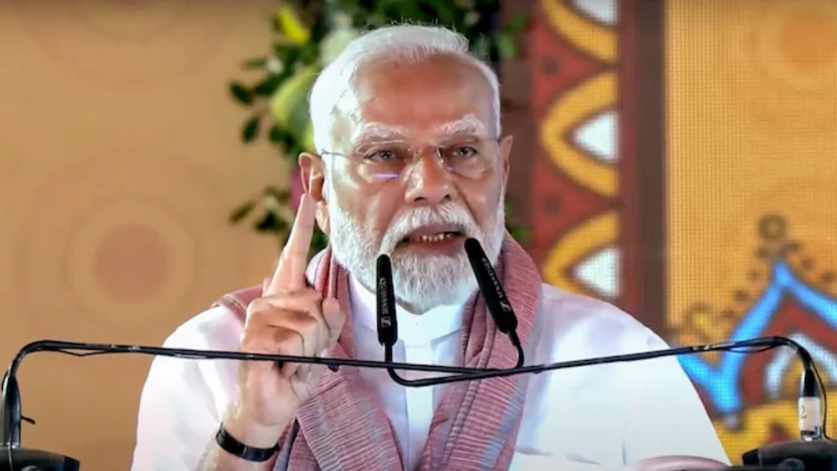 'They are supporting infiltrators': PM Modi takes a dig at RJD and Congress, says 'people of Bihar must remain vigilant'
