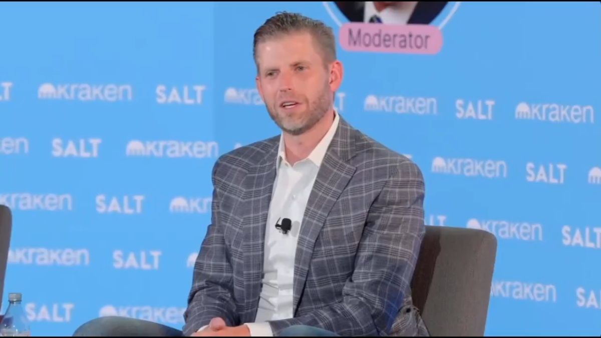 Eric Trump bitcoin prediction