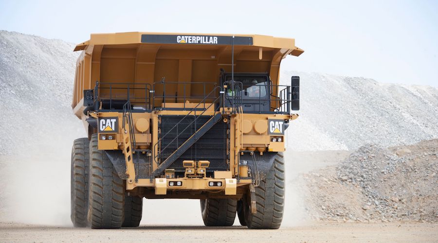 Caterpillar haul truck