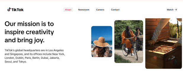 Tiktok网站，Tiktok App，中国Tik Tok，bytedance