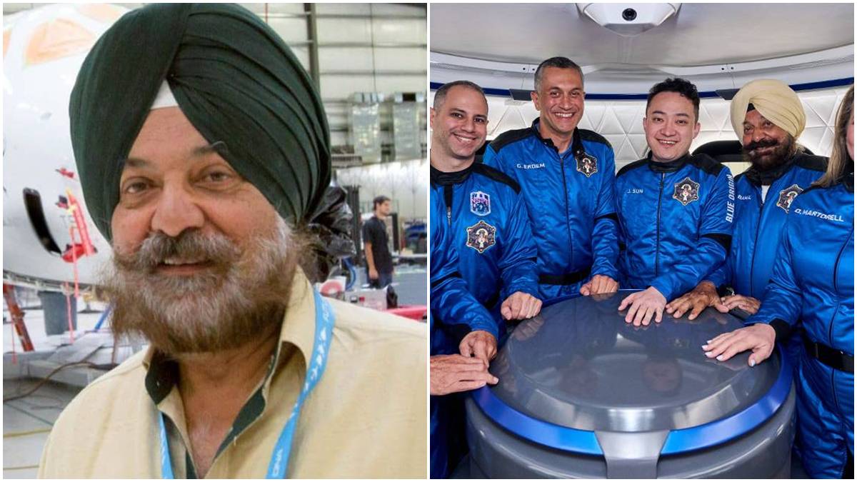 Arvinder Singh Bahal to fly in Blue Origin