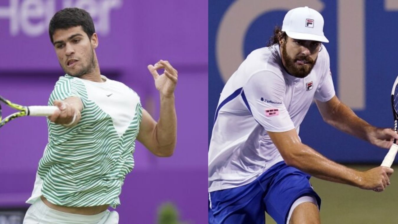 us open, Carlos Alcaraz, Reilly Opelka, Grand Slam, Daniil Medvedev, tennis match, when where to watch