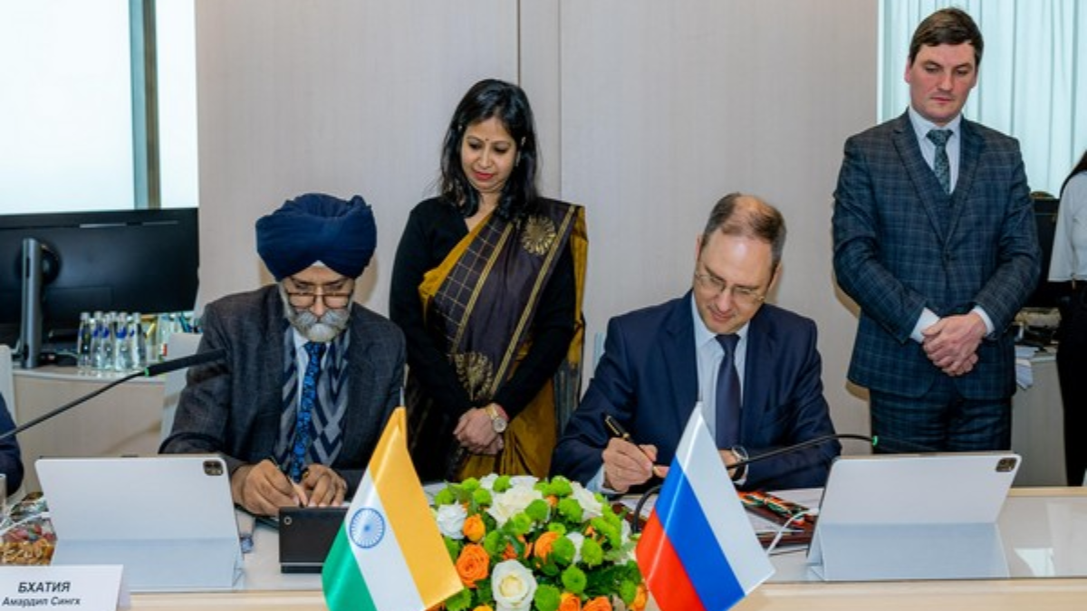 The meeting concluded with the signing of the Protocol of the 11th Session by both co-chairs, reaffirming the strategic India-Russia partnership.