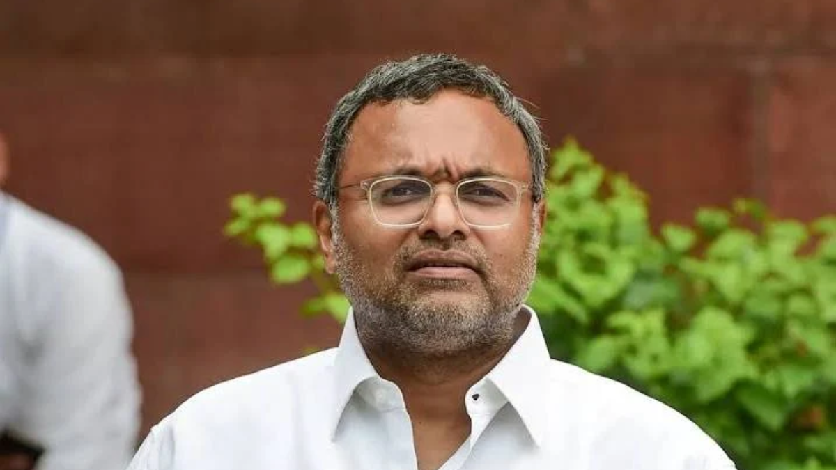 Karti Chidambaram said, "I don't understand why the BJP is even reacting."