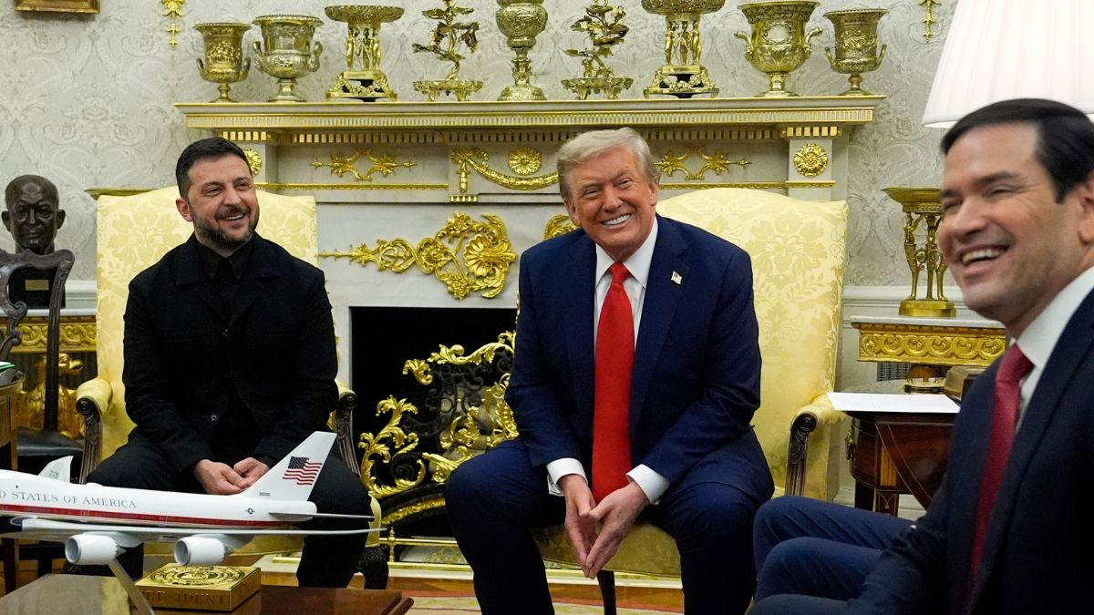 Zelenskyy meeting Trump