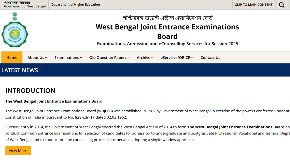 Once announced, the WBJEE result 2025 link will be available on the official website wbjeeb.nic.in.