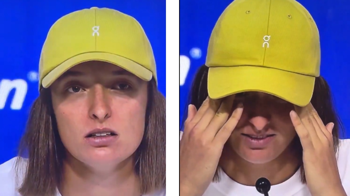 ‘What kind of question is that?’ Iga Swiatek shots back at reporter for 'weird' hair question at US Open presser