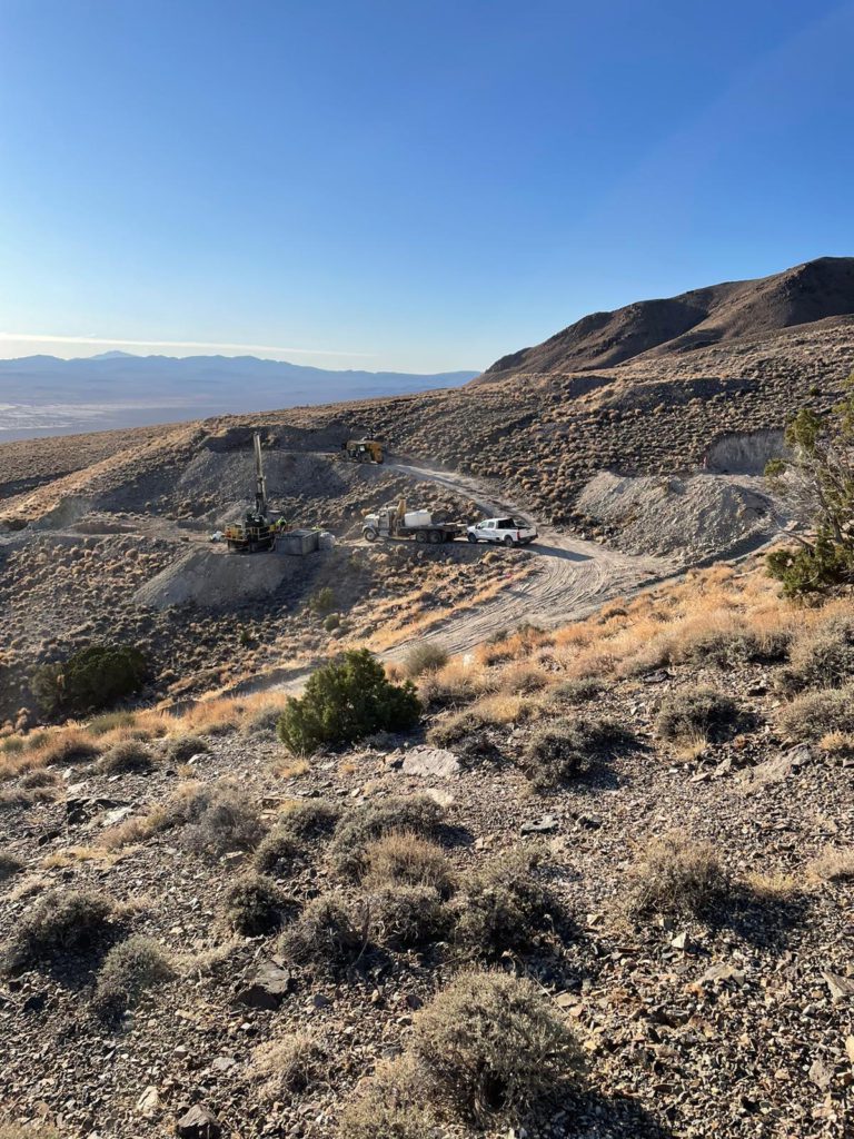 飞行员山钻的结果证实了高级钨的区域