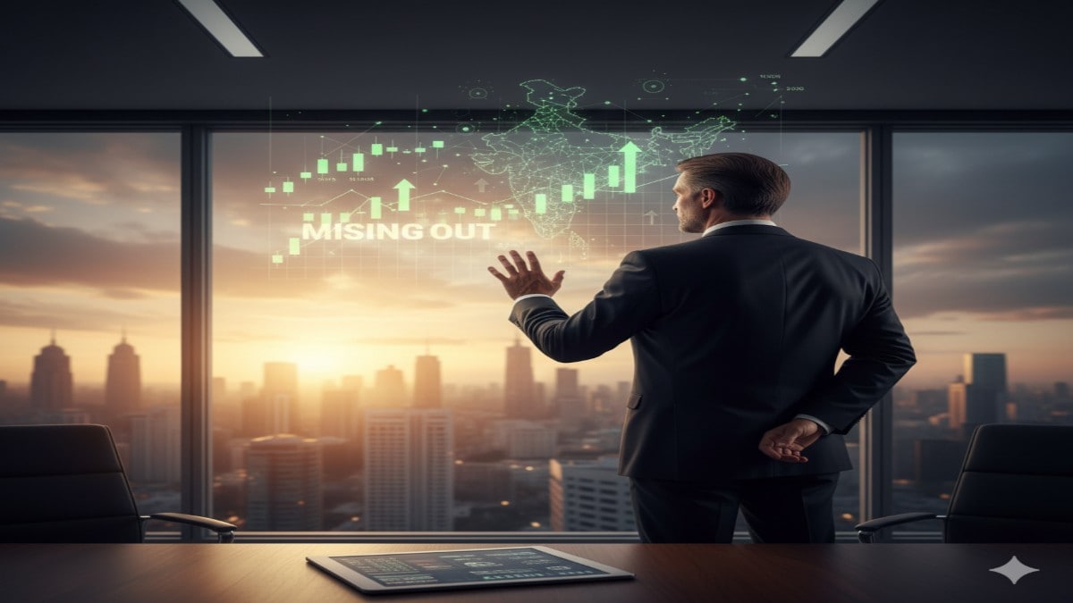 Why foreign investors are missing out on India’s growth story. (Image Source: Gemini)