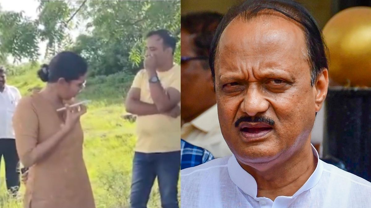 ips anjana krishnan, maharashtra ips, ajit pawar, ncp mlc, Amol Mitkari