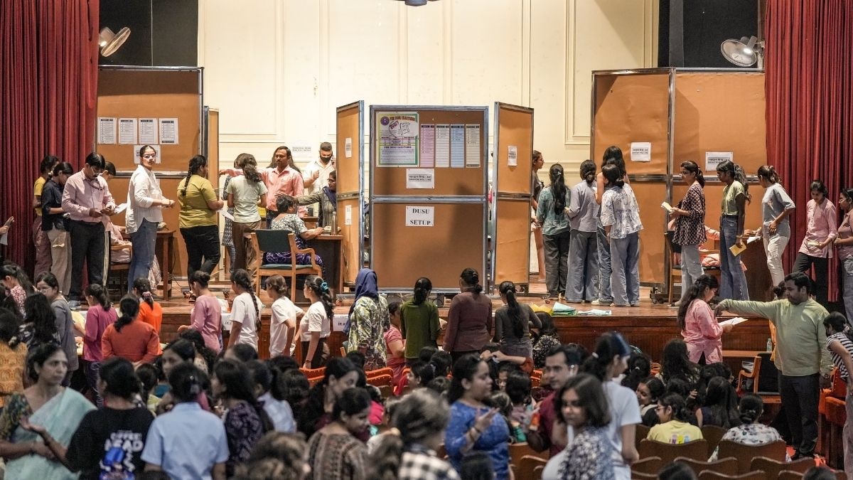 Delhi University Students' Union, dusu, Akhil Bharatiya Vidyarthi Parishad, ABVP, National Students' Union of India, NSUI, bjp, congress, Aryan Mann, Govind Tanwar, Kunal Chaudhary, Deepika Jha, Joselyn Nandita Chaudhary, Rahul Jhansla, Kabir, Lavkush Bhadana