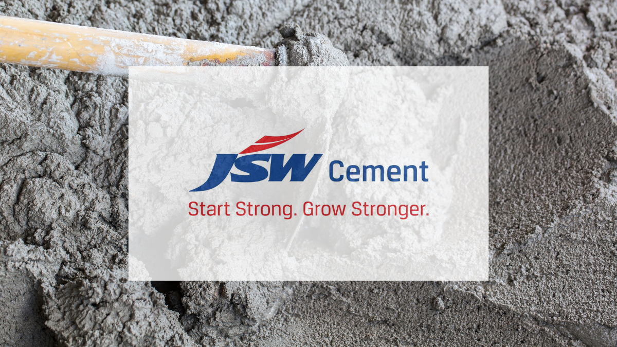 JSW Cement share price today, September 05