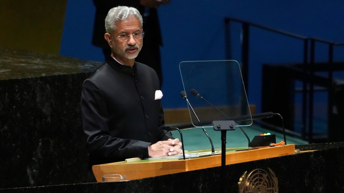 ‘Financing of terrorism must be choked,’ Jaishankar addresses UNGA session