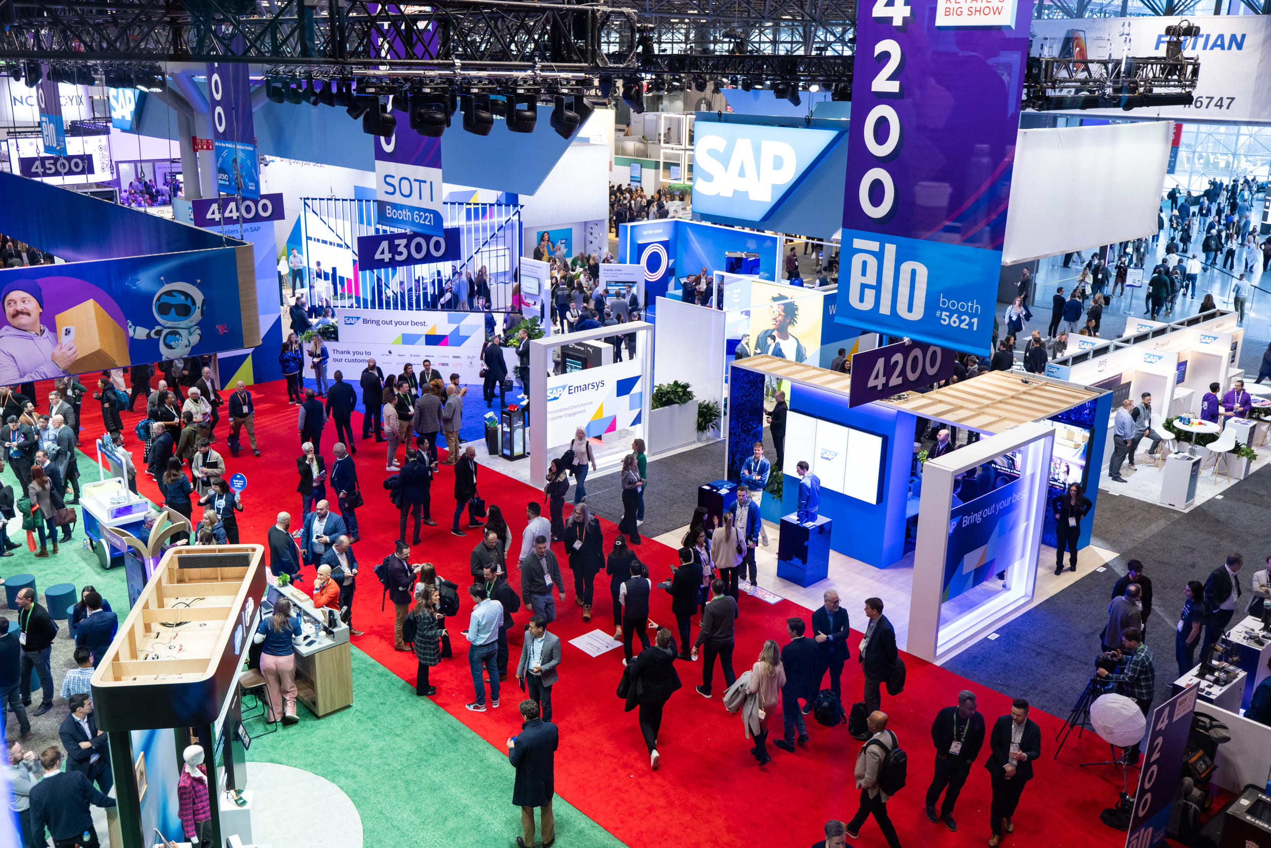 NRF 2025：零售业的大型展览欧洲 - 欧洲首次国际零售会议，不容错过！