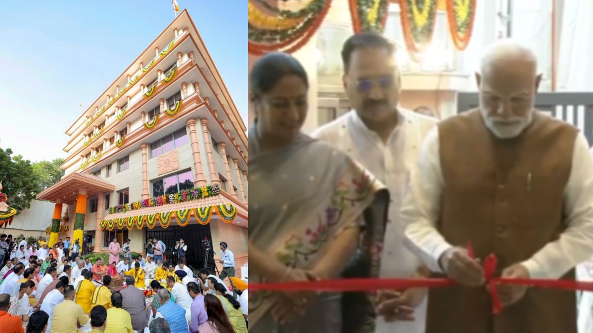 PM Modi inaugurates BJP’s new office in Delhi, calls capital a ‘mini India’