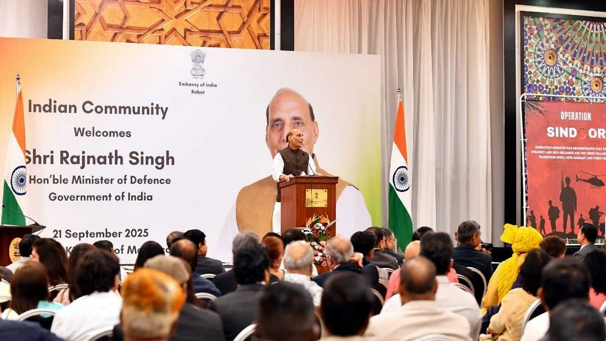 rajnath singh, morocco. rajnath singh morocco, morocco visit, operation sindoor, op sindoor, pahalgam, pok, pakistan, kashmir