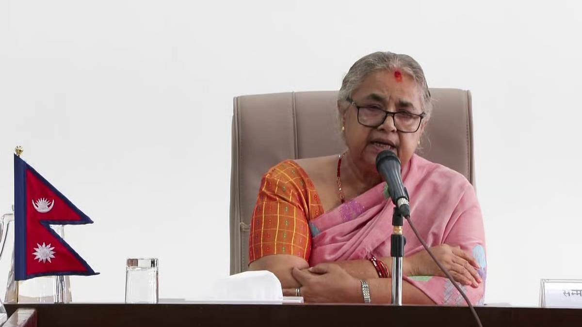 Sushila Karki takes charge as Nepal interim PM