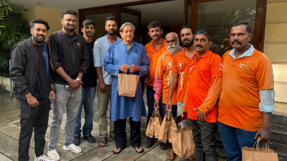 In a post on X, Swiggy wrote in Hindi that it was a delight to serve “Shri Tharoor Ji the region’s finest idli” and wished him “a state of supreme bliss.”