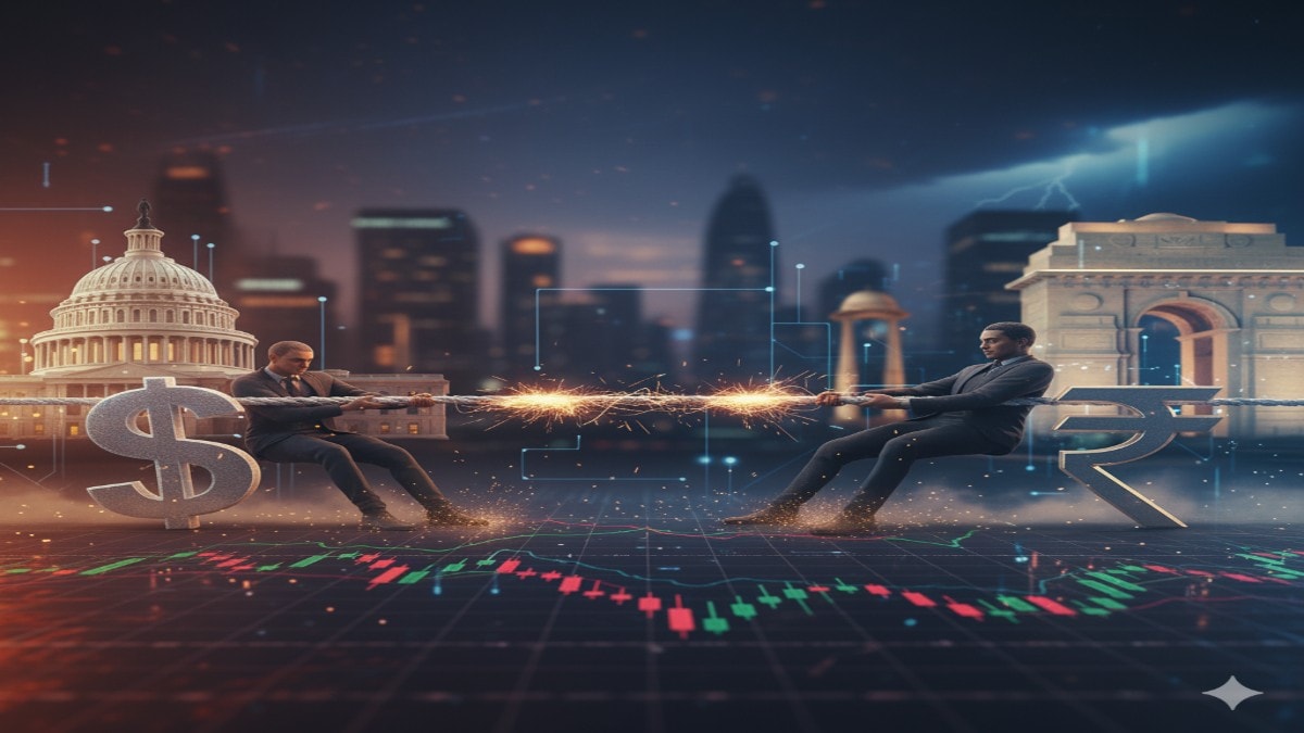 India's bond market faces headwinds as global tensions mount. (Image Source: Gemini)