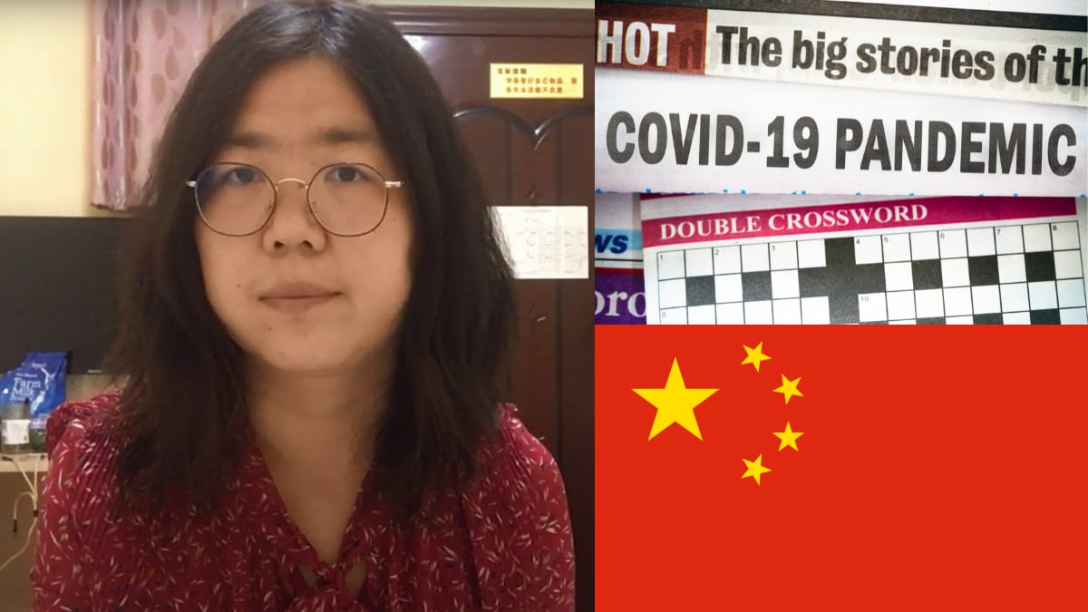 Her lawyer at the time, Ren Quanniu, said Zhang believed she was "being persecuted for exercising her freedom of speech".