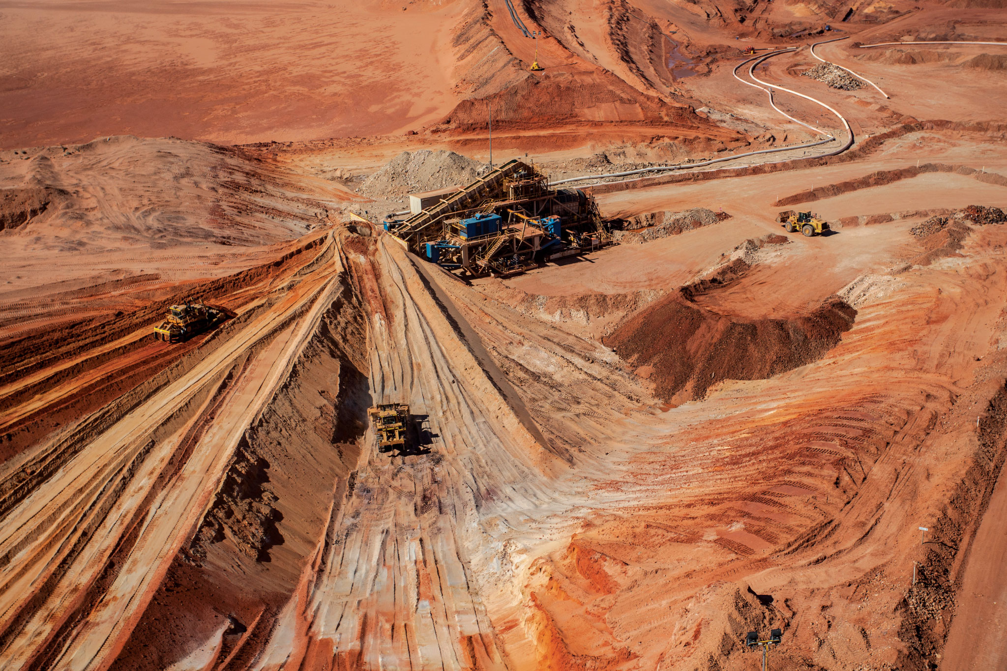 伊卢卡（Iluka）在矿物沙产量中陷入了计划中的萧条