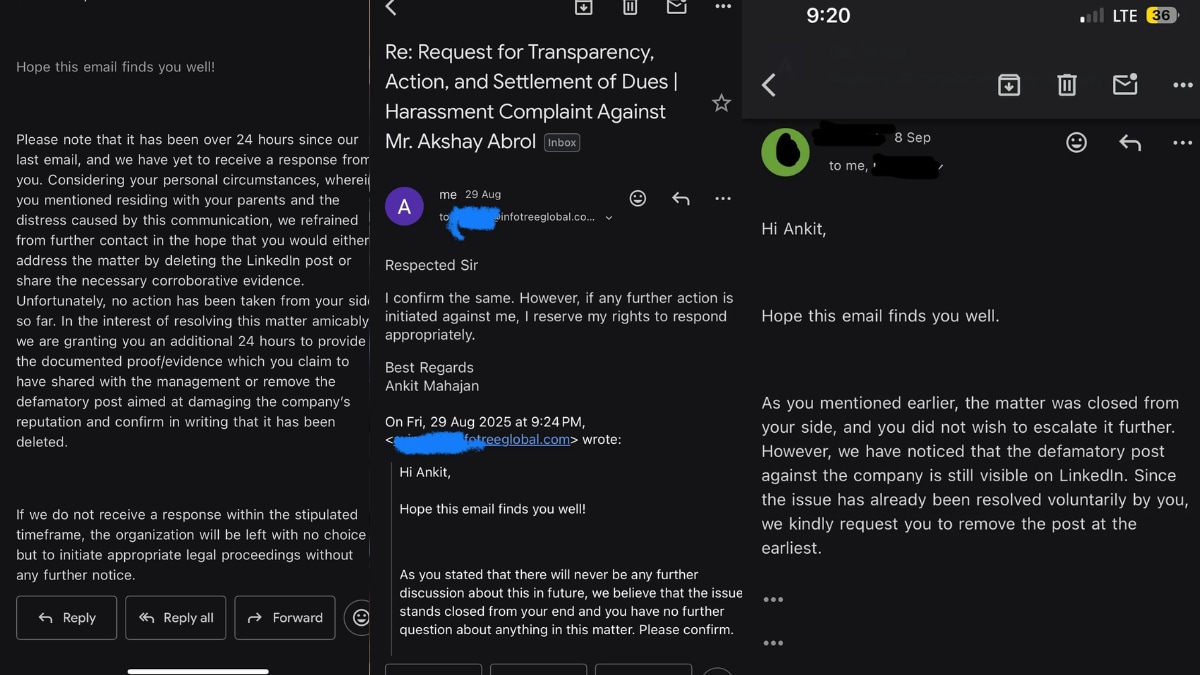 A man turned to LinkedIn and Reddit to expose the “unethical practices” and unwarranted insults he faced during his time at the company. In response, the company has demanded that he delete the LinkedIn post, which it deemed defamatory, within 24 hours or face legal action.
