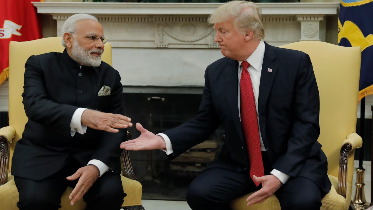 Trump Modi meeting