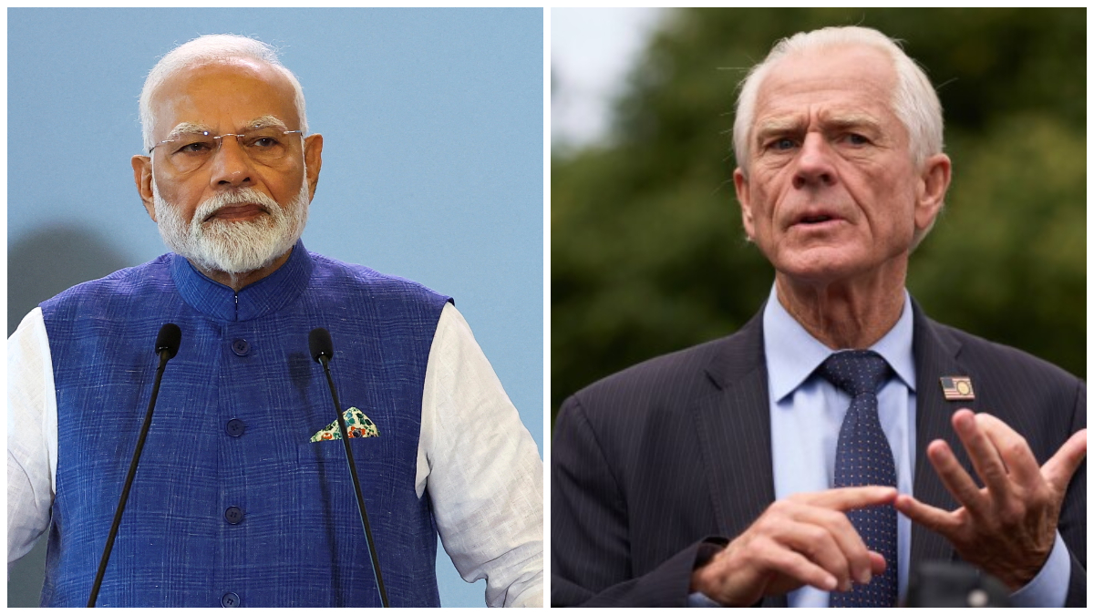 Peter Navarro said India is “nothing but a laundromat for the Kremlin”. He added that PM Modi is a “great leader” and that he doesn’t understand why he is “getting in bed” with Putin and Xi Jinping.
