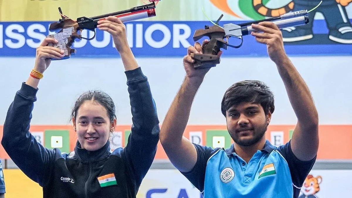 It was a start-to-finish domination by Rashmika and Kapil, who topped the qualification round en route to the four-team final with an aggregate of 582.
