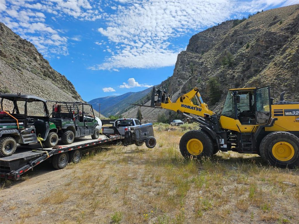 在爱达荷州的IMA矿山的美国钨墨水出口协议，股票上涨
