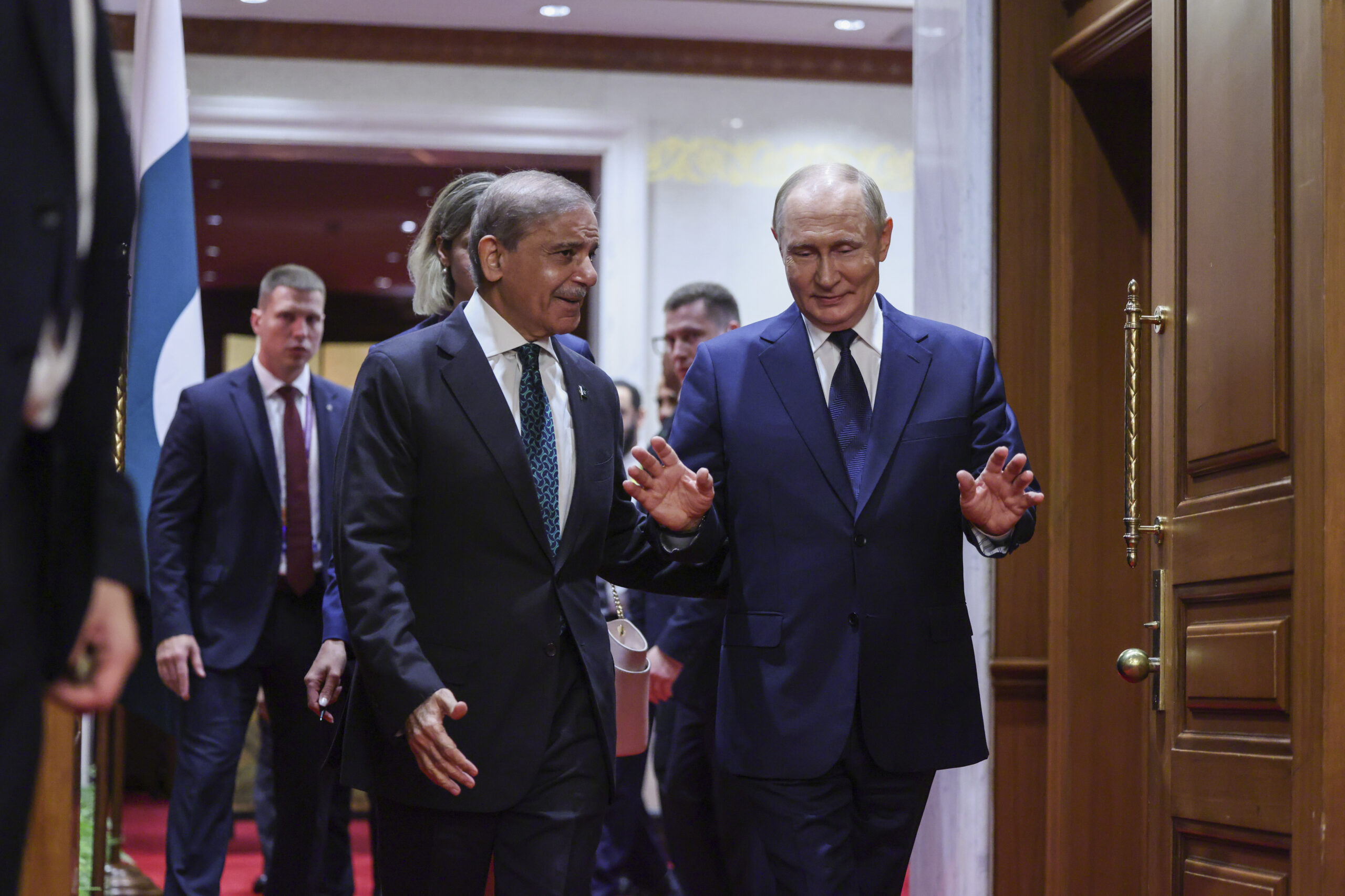 'Respect your relationship with India but…': What Pakistan's Shehbaz Sharif told Putin during meeting (Photo: AP)