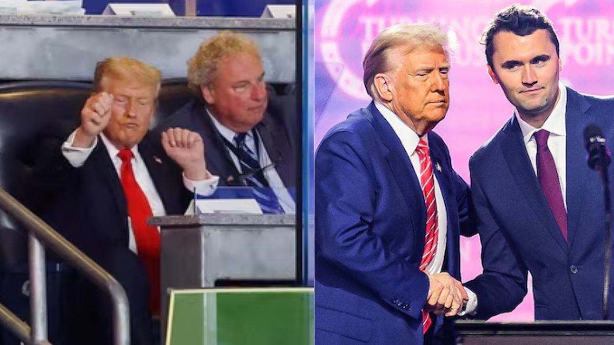 ‘Trump has no regrets over Charlie’s death,’ Netizens slam Trump for dancing on YMCA after Charlie Kirk’s assassination