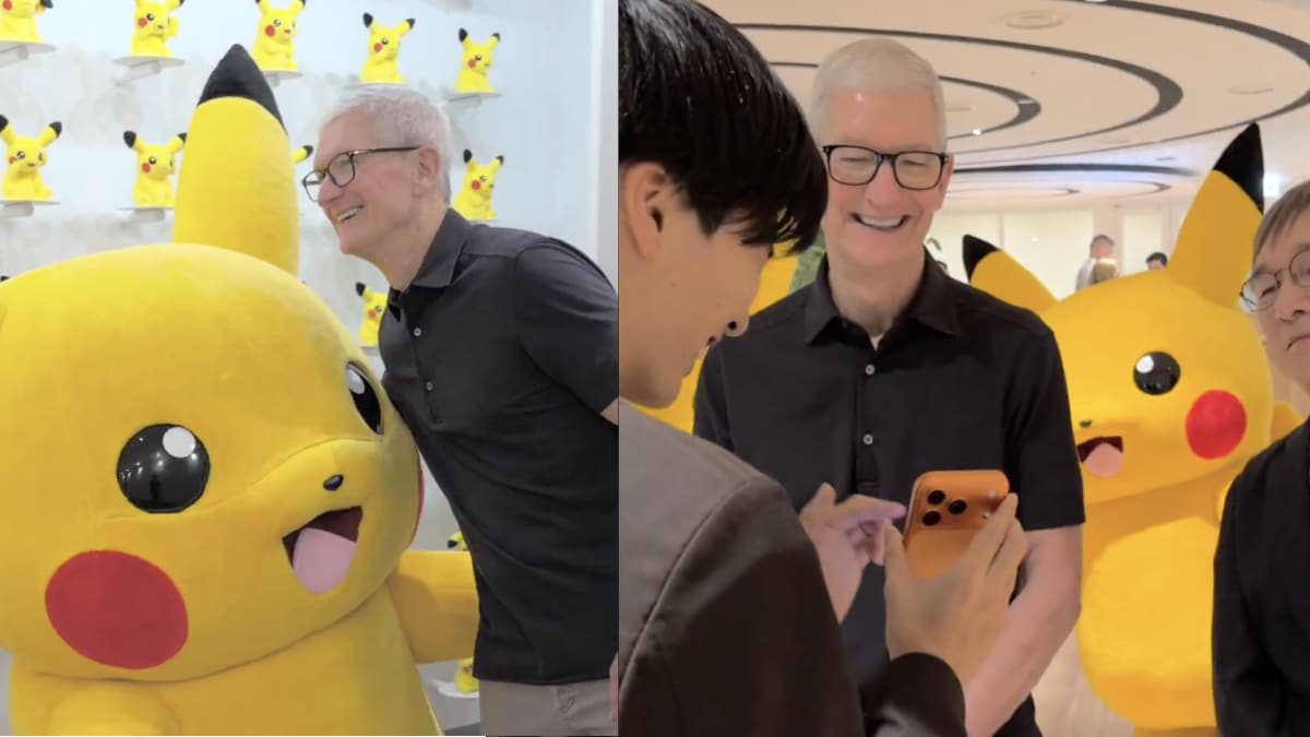 tim cook pikachu