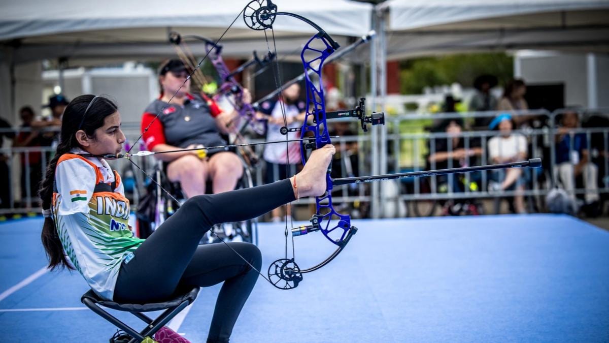 Sheetal Devi, Para World Archery Championship, gold medal, women’s compound individual, Turkiye archery, Gwangju archery, Indian para-archers, Oznur Cure Girdi, mixed team bronze, archery final, armless para archery champion, Sheetal Devi, world champion, India's first armless woman archer, Para World Archery Championships, Shrikant Iyengar, Paris Paralympics