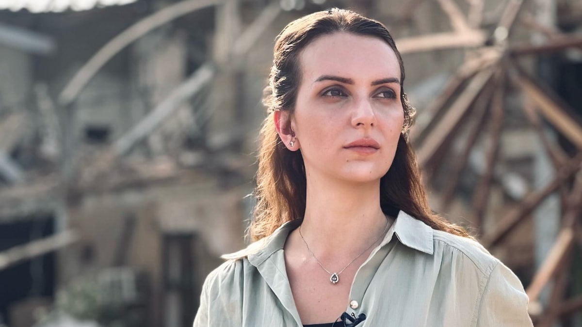 Anastasia Lavrina, who is ‘hired’ by Pakistan to further Kashmir propaganda, is a TV presenter, political analyst, and filmmaker from Azerbaijan with nearly a decade of experience in journalism.