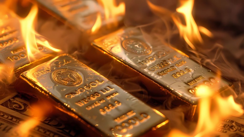 黄金价格创造了安全飞往安全的另一个记录