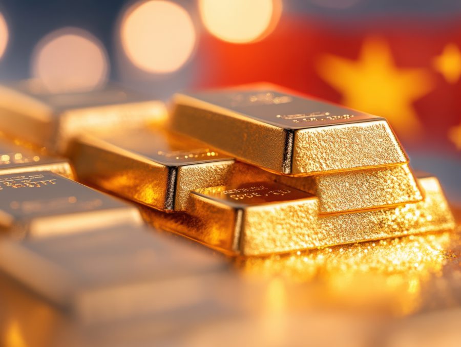 中国9月份通过香港的黄金净进口量较8月份下降约18%